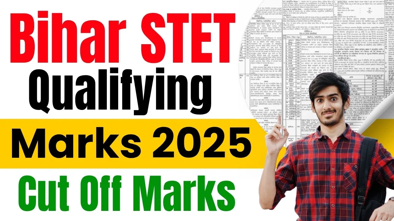 Bihar STET Qualifying Marks 2025